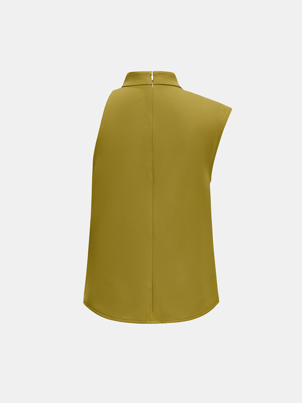 Asymmetric Neck Top & Belted Shorts Set